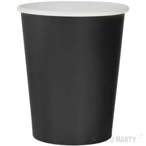 kubeczki papierowe classic czarne godan 270 ml 14 szt