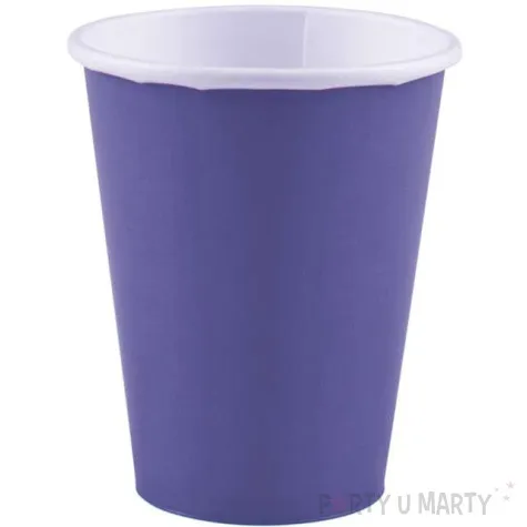 kubeczki papierowe classic fioletowe amscan 266 ml 8 szt