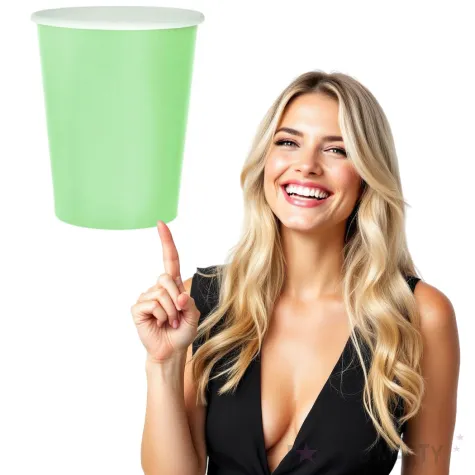 kubeczki papierowe classic mietowe godan 270 ml 14 szt