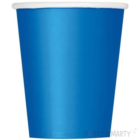 kubeczki papierowe classic niebieskie unique 270 ml 14 szt