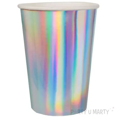 kubeczki papierowe classic opalizujacy santex 250 ml 10 szt