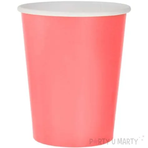 kubeczki papierowe classic rozowe godan 270 ml 14 szt