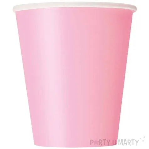 kubeczki papierowe classic rozowy jasny unique 270 ml 14 szt