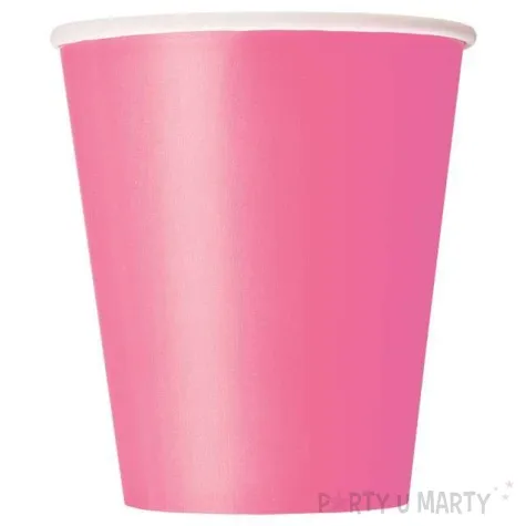 kubeczki papierowe classic rozowy unique 270 ml 14 szt