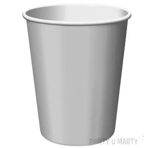 kubeczki papierowe classic srebrne 270 ml 8 szt