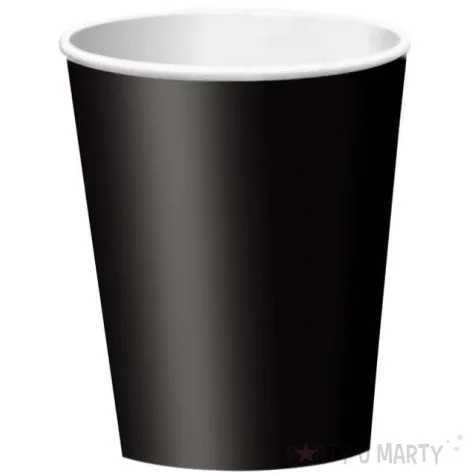 kubeczki papierowe classic xl czarne 355 ml 10 szt