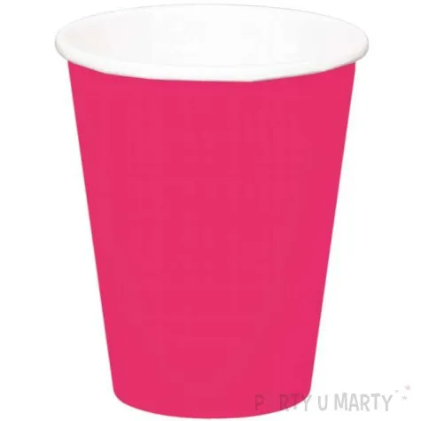 kubeczki papierowe classic xl fuksja folat 350 ml 8 szt