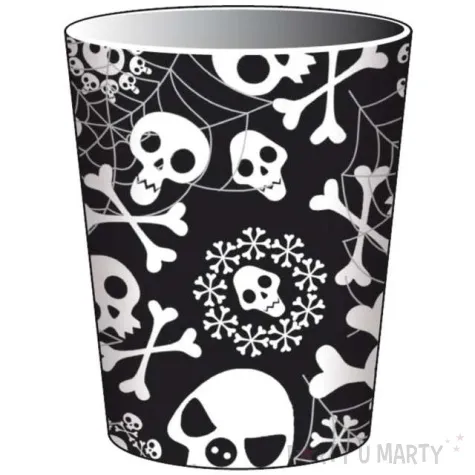 kubeczki papierowe czaszki halloween folat 250 ml 8 szt