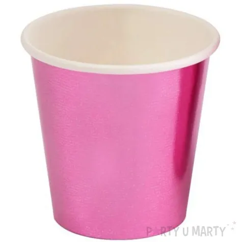 kubeczki papierowe do shotow metalik rozowe godan 60 ml 8 szt