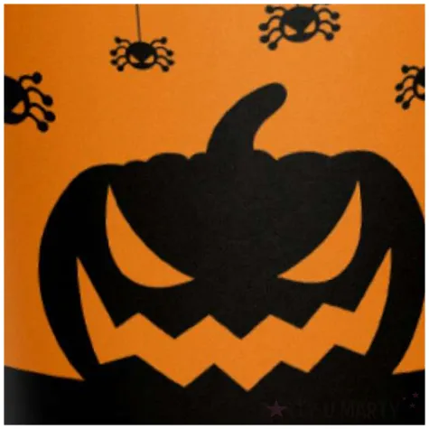 kubeczki papierowe dynia funny halloween paw 250 ml 8 szt