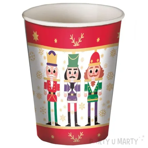 kubeczki papierowe dziadek do orzechow guirca 220ml 8 szt