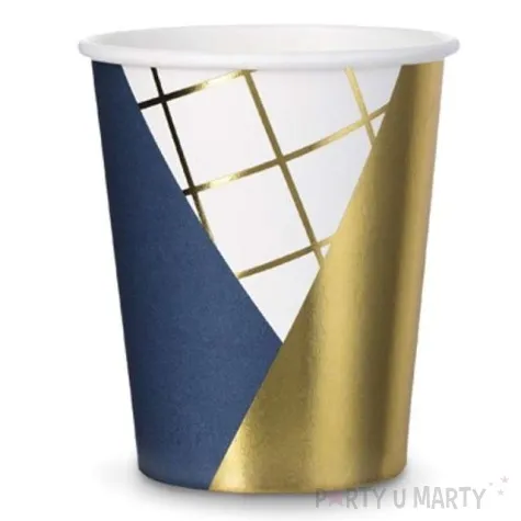 kubeczki papierowe elegant night partydeco 260 ml 6 szt