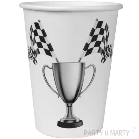 kubeczki papierowe f1 wyscigi samochodowe santex 250 ml 10 szt