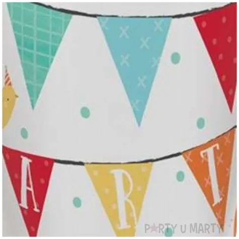 kubeczki papierowe farma party amscan 266 ml 8 szt