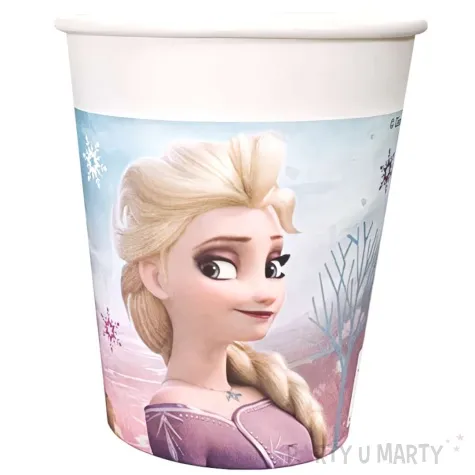 kubeczki papierowe frozen ii kraina lodu anna i elsa procos 200 ml 8 szt