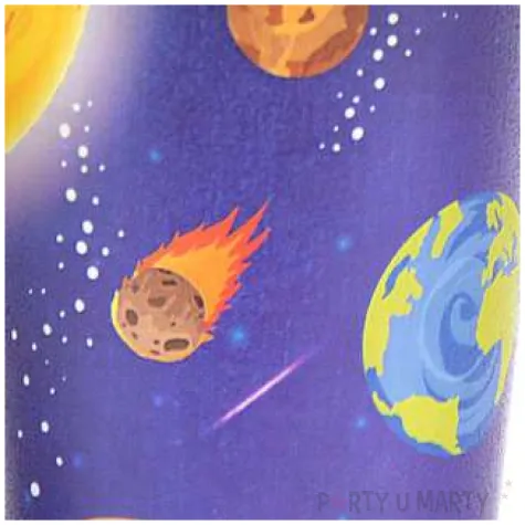 kubeczki papierowe galaxy granatowe arpex 200 ml 8 szt