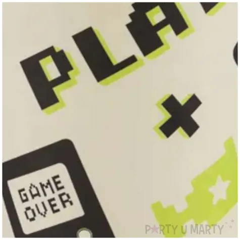 kubeczki papierowe gamer partydeco 220 ml 6 szt