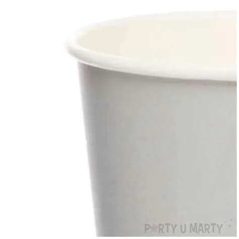 kubeczki papierowe graphite szary amscan 237 ml 8 szt