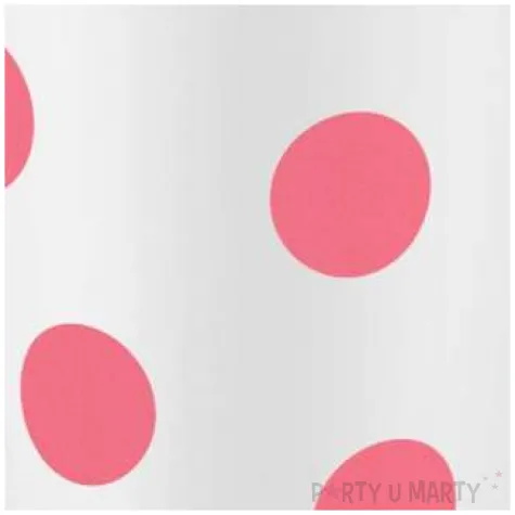 kubeczki papierowe groszki rozowe godan 250 ml 6 szt