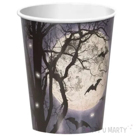 kubeczki papierowe halloween nawiedzony dom unique 266 ml 8 szt