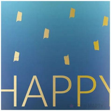 kubeczki papierowe happy birthday niebiesko bialy procos 200 ml 8 szt