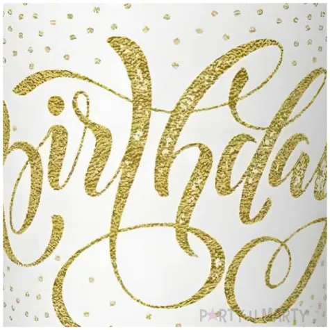 kubeczki papierowe happy birthday to you bialy maki 250 ml 8 szt