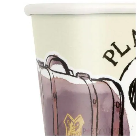 kubeczki papierowe harry potter peron 9 i 3 4 unique 266 ml 8 szt