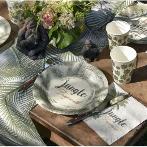 kubeczki papierowe hawajskie santex 250 ml 10 szt