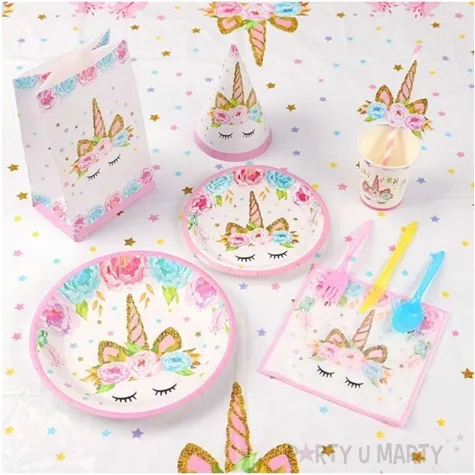 kubeczki papierowe jednorozec unicorn jix 230 ml 6 szt