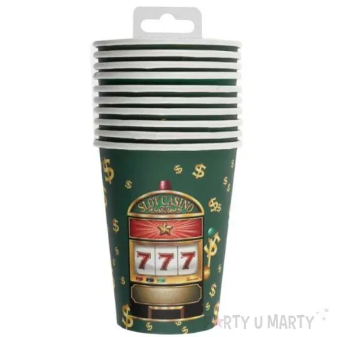 kubeczki papierowe kasyno santex 250 ml 10 szt