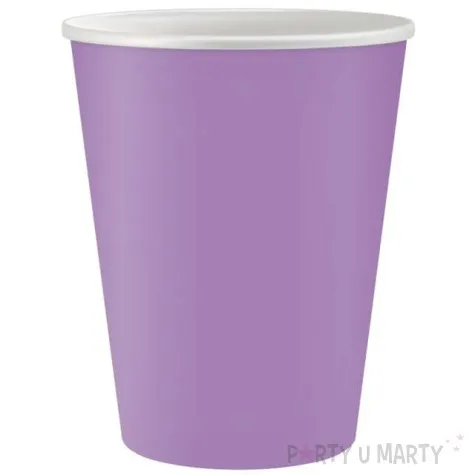 kubeczki papierowe klasyczne fioletowe godan 250 ml 6 szt