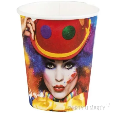kubeczki papierowe klaun boland 250 ml 6 szt