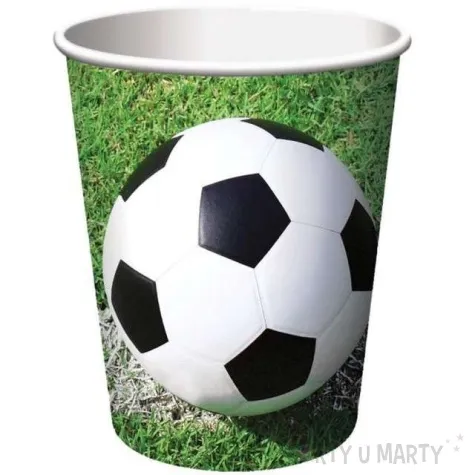 kubeczki papierowe kokliko football party procos 200 ml 8 szt
