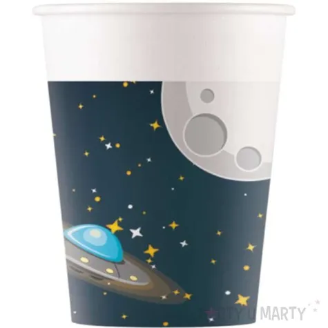 kubeczki papierowe kosmos rocket space procos 200 ml 8 szt