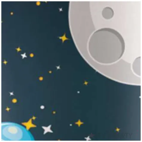 kubeczki papierowe kosmos rocket space procos 200 ml 8 szt