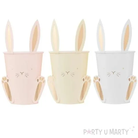 kubeczki papierowe krolik carrot crunch ginger ray 250 ml 8 szt