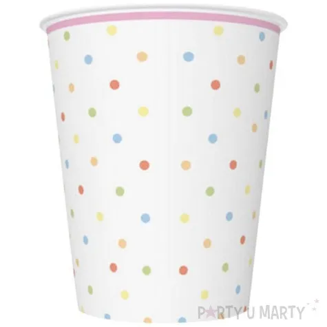 kubeczki papierowe kropki sweet unicorn maki 250 ml 8 szt