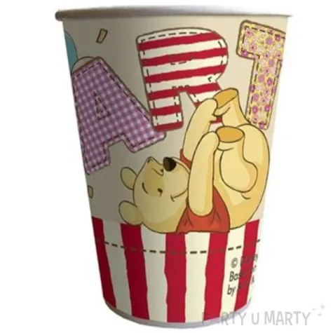 kubeczki papierowe kubus puchatek godan 8 szt