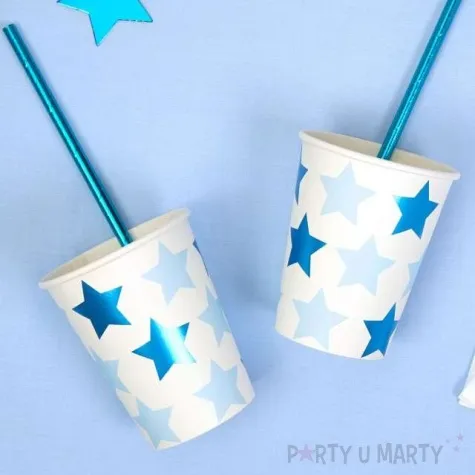 kubeczki papierowe little star blue neviti 200 ml 8 szt