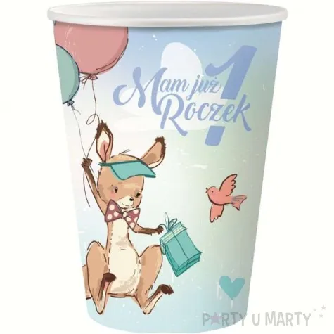 kubeczki papierowe mam juz roczek kangurek godan 270 ml 6 szt