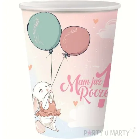 kubeczki papierowe mam juz roczek kroliczek godan 270 ml 6 szt
