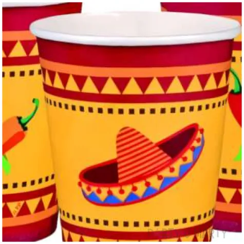 kubeczki papierowe meksykanski klimat boland 6 szt