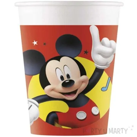 kubeczki papierowe mickey pals at play disney procos 200 ml 8 szt