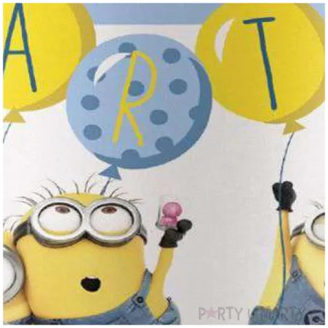 kubeczki papierowe minionki procos 200 ml 8 szt