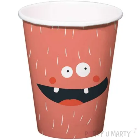 kubeczki papierowe monster bash folat 250 ml 6 szt