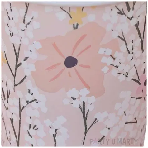 kubeczki papierowe paki kwiatow ginger ray 260 ml 8 szt