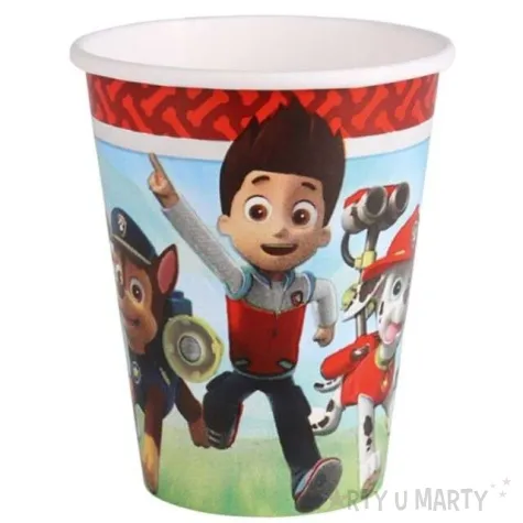 kubeczki papierowe paw patrol 266 ml 8 szt