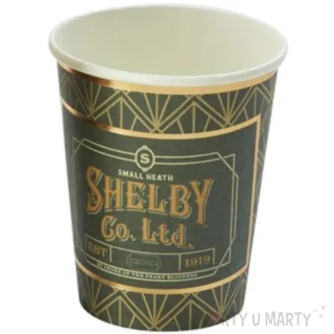 kubeczki papierowe peaky blinders shelby mix smiffys 8 szt