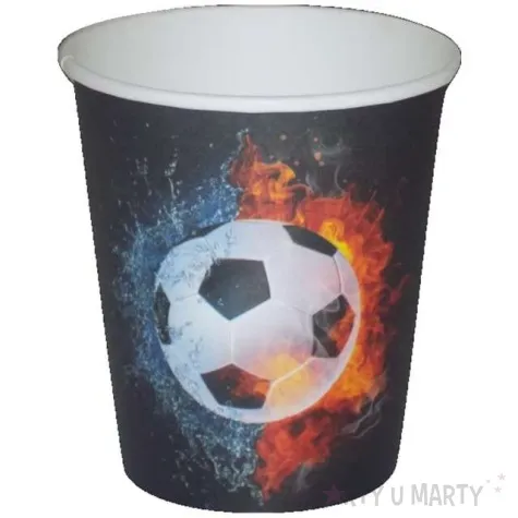 kubeczki papierowe pilka nozna fsopakowania 280 ml 6 szt