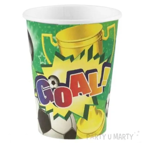 kubeczki papierowe pilka nozna godan 270 ml 6 szt